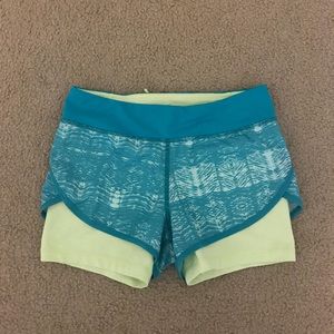 Ivivva Girls Gain Momentum Shorts In exc cond sz14